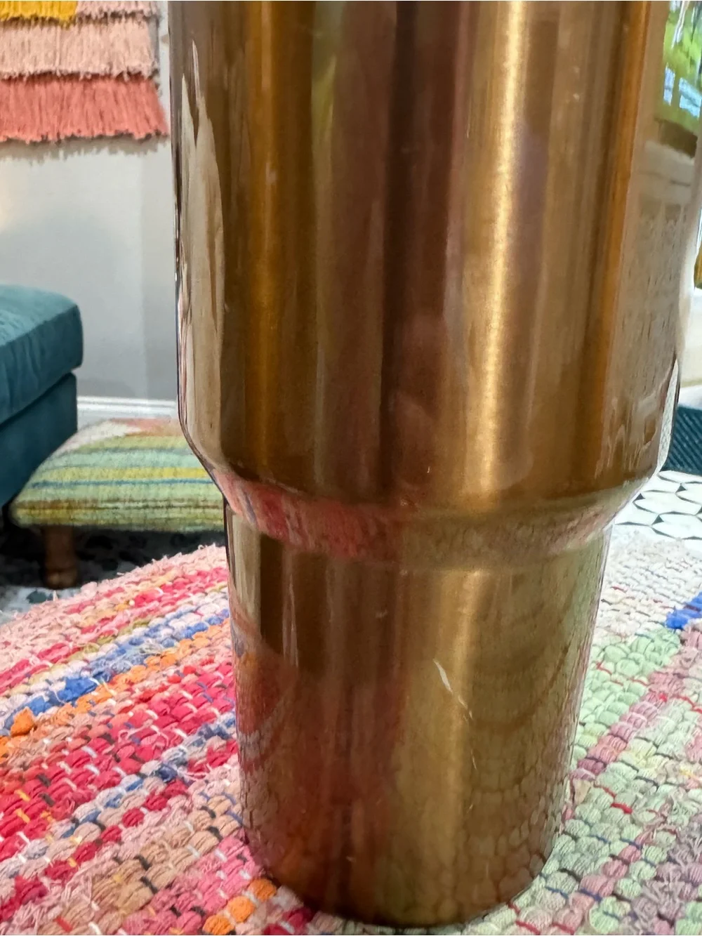 🥉Stanley Metallic GOLD/Bronze insulated Tumbler with Handle 40oz - Picture 8 of 9